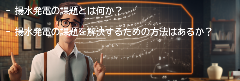 揚水発電の課題と解決策の要点まとめ
