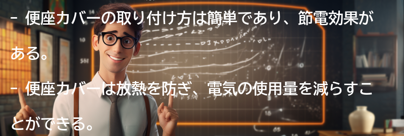 便座カバーの取り付け方の要点まとめ