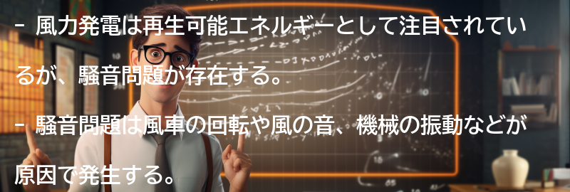 風力発電のメリットとデメリットの要点まとめ