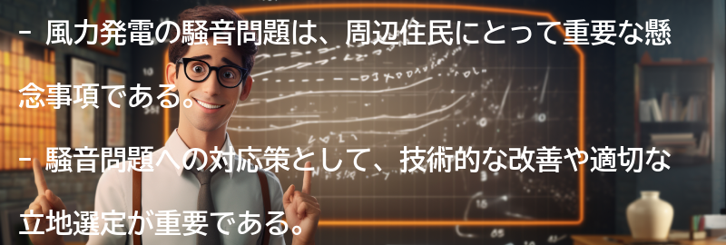 騒音問題への対応策の要点まとめ