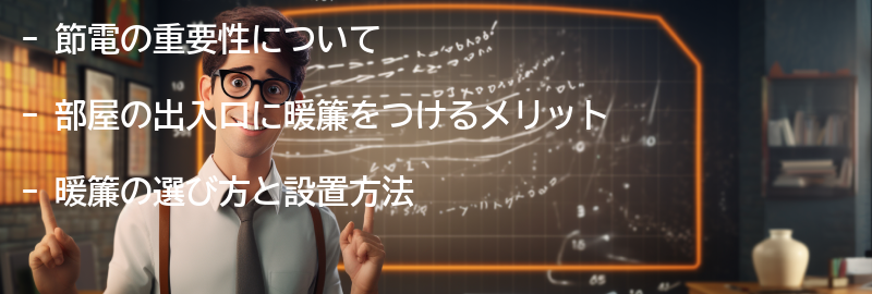 節電の重要性の要点まとめ