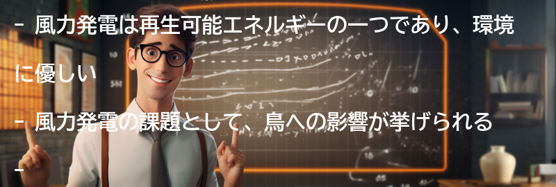 風力発電のメリットと課題の要点まとめ