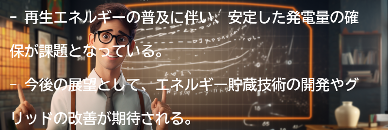 今後の展望と課題の克服への取り組みの要点まとめ