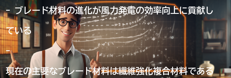 ブレード材料の将来の展望の要点まとめ