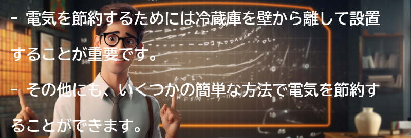 その他の電気節約の方法の要点まとめ