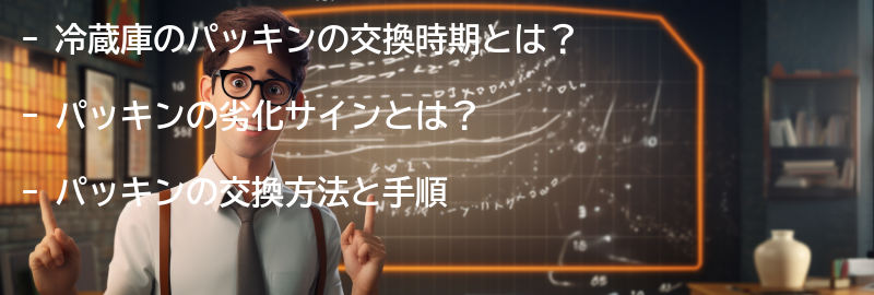 パッキンの交換時期とサインの要点まとめ
